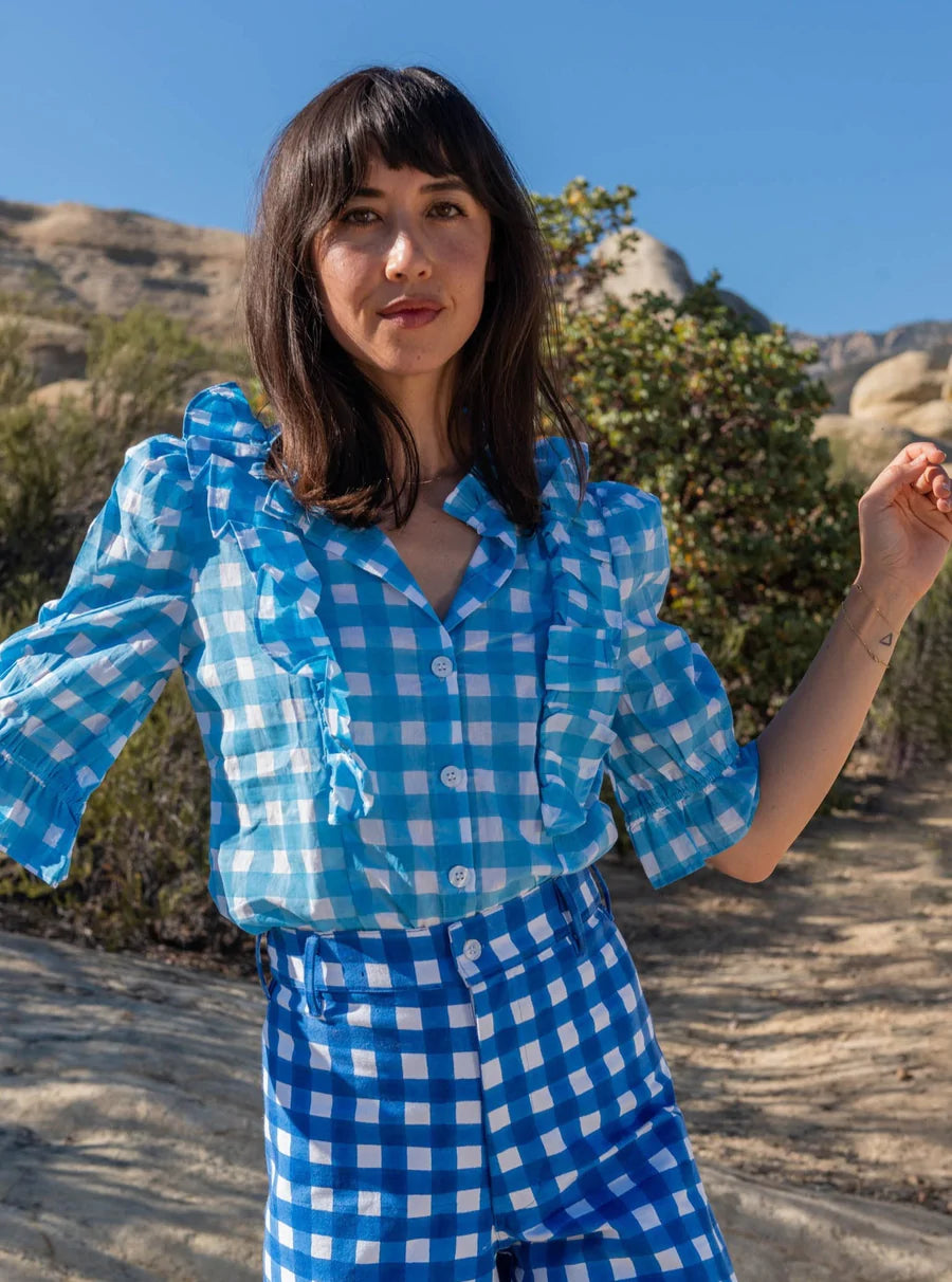 SZ Blockprints Hartley Top in Color:  