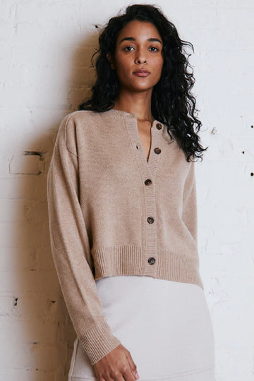 AUTUMN CASHMERE Cashmere Cardigan in Color: 