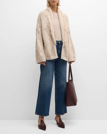 AUTUMN CASHMERE Fringed Jacket