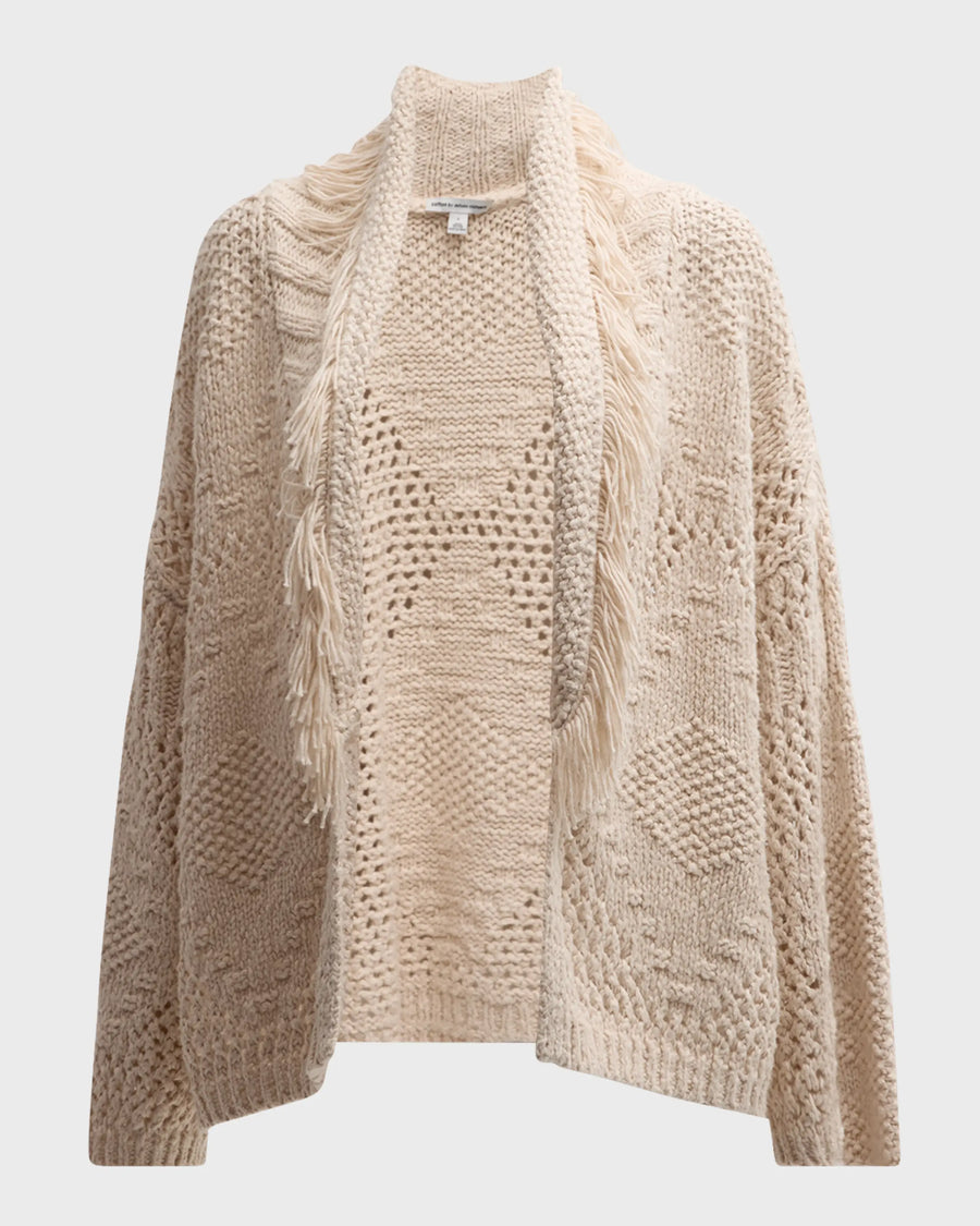 AUTUMN CASHMERE Fringed Jacket