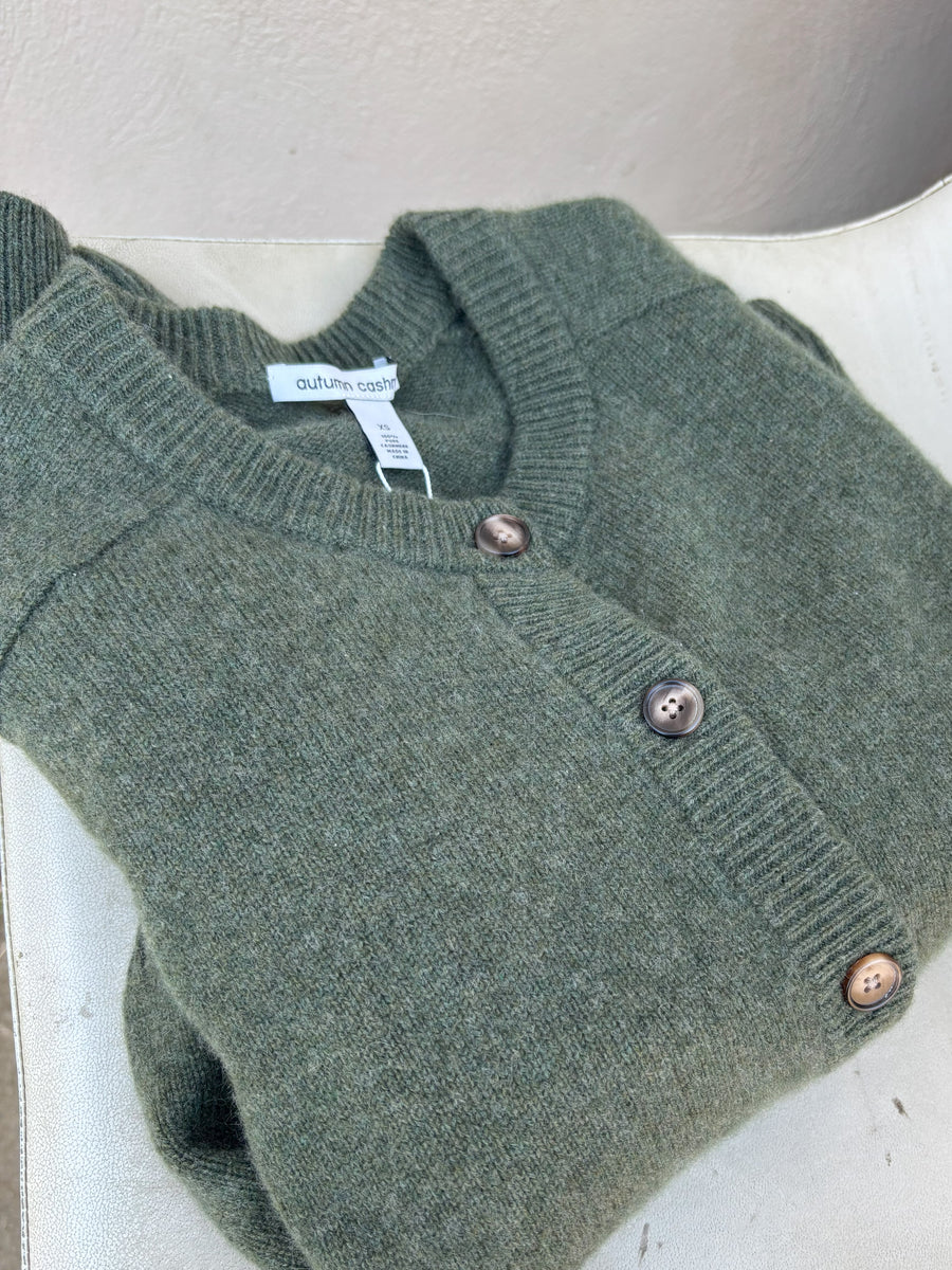 AUTUMN CASHMERE Cashmere Cardigan in Color: 