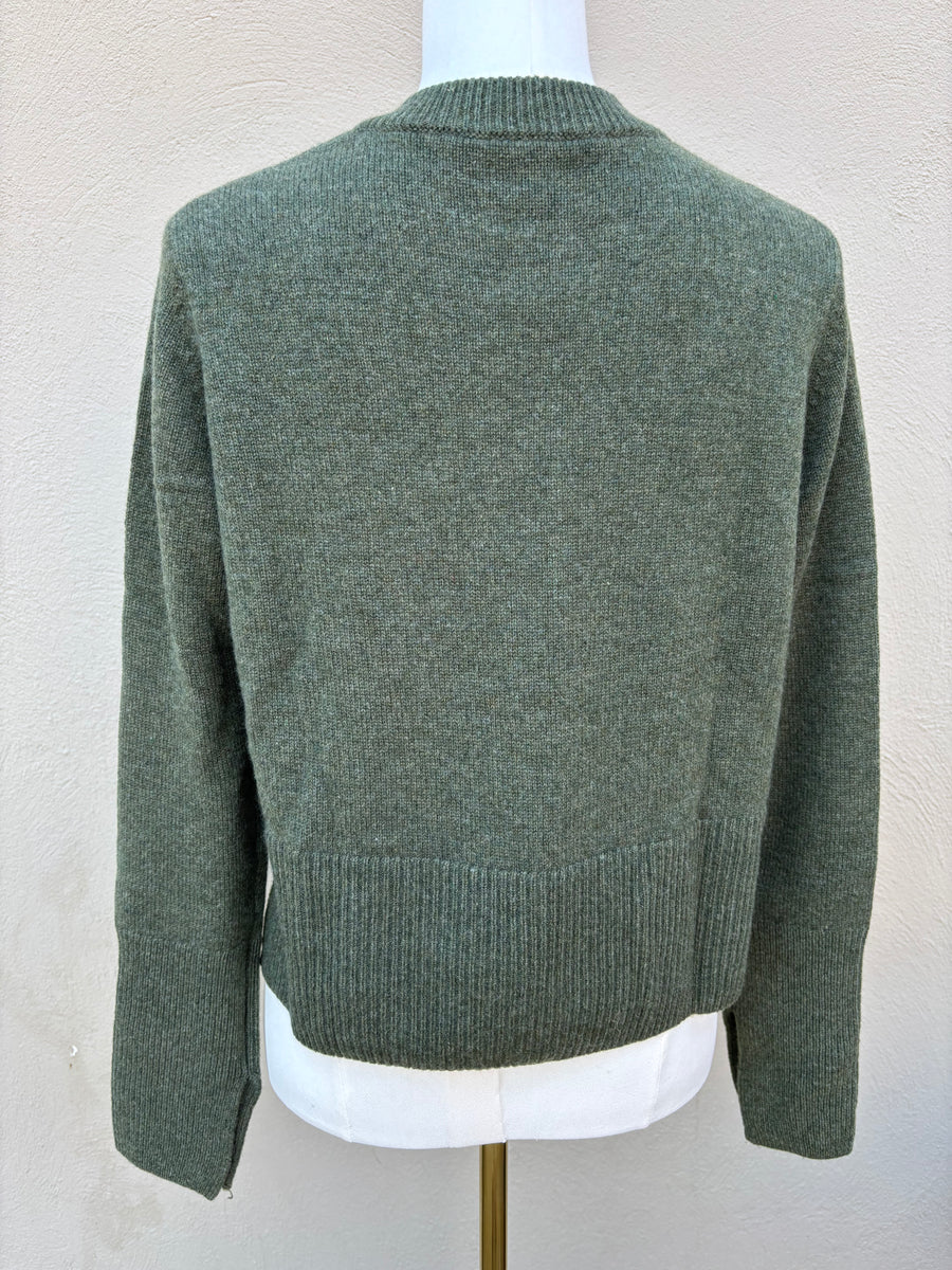 AUTUMN CASHMERE Boxy Crew in Color: 