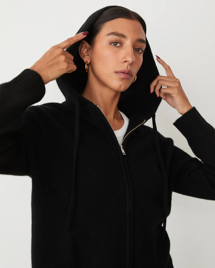 MONROW Cashmere Hoodie in Color: 