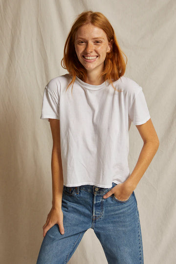 PERFECT WHITE TEE Harley Tee in Color: 