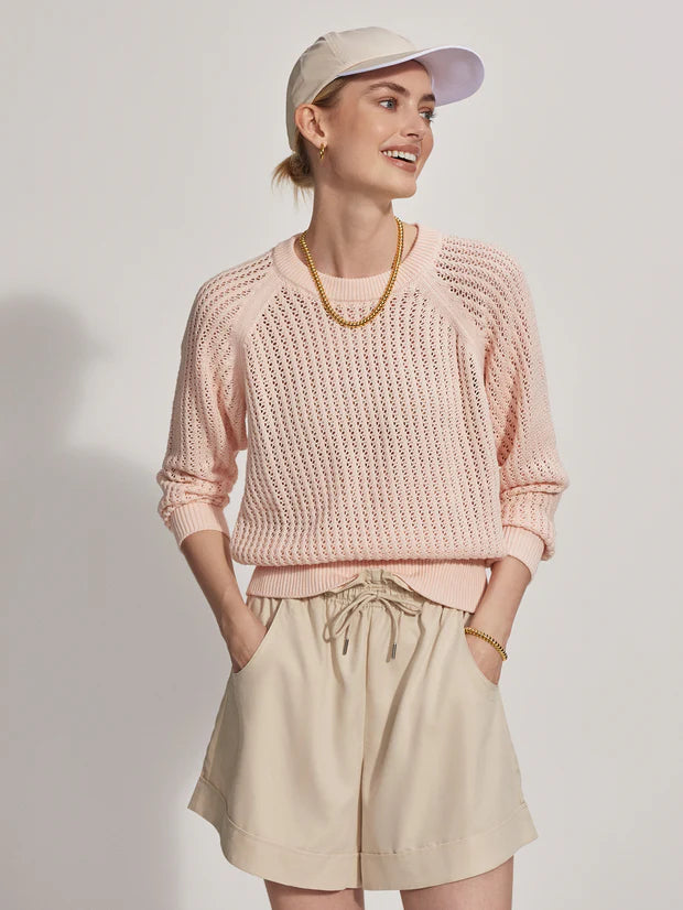 VARLEY Clay Knit Sweater in Color: 