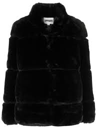 APPARIS Sarah Coat in Black