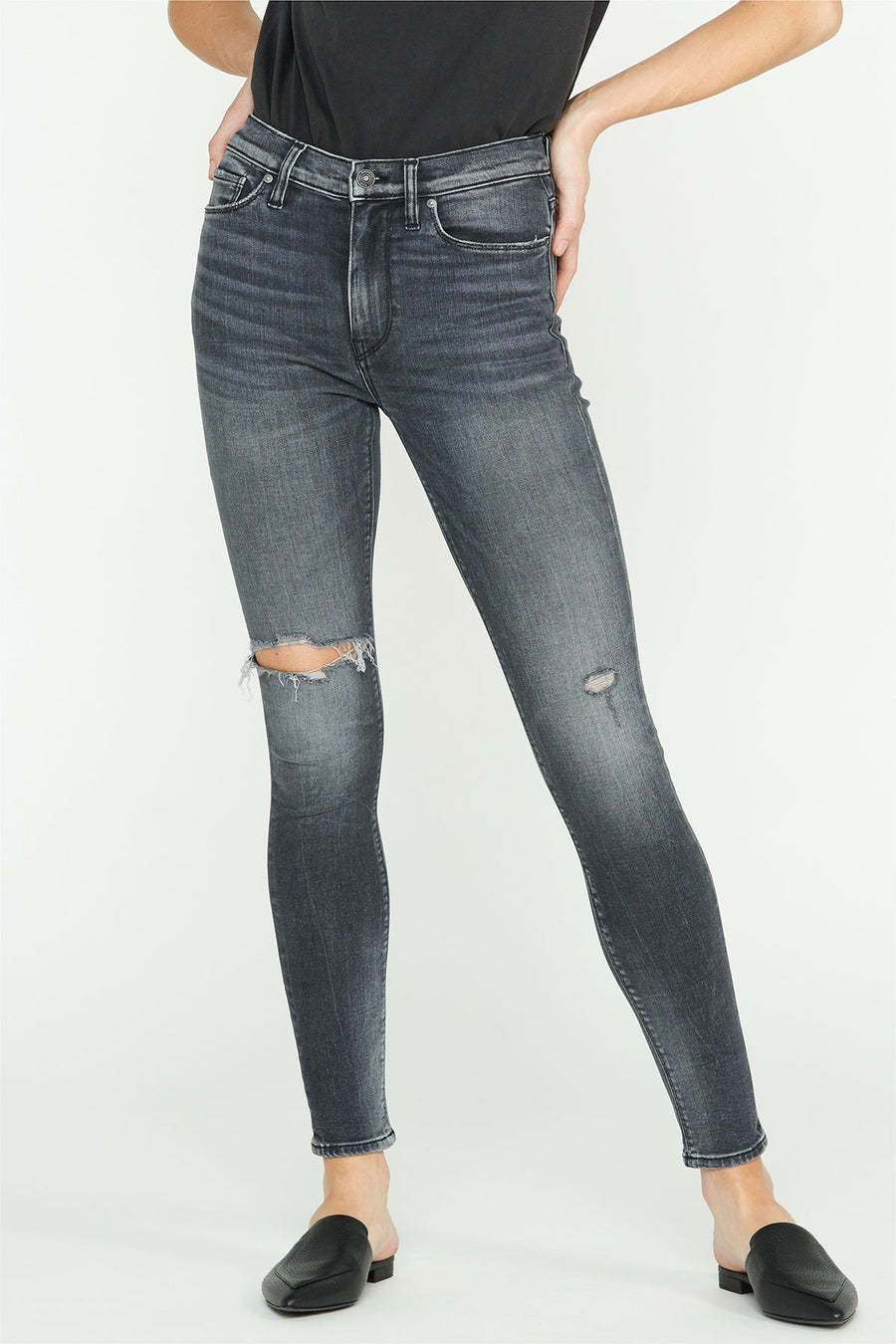 HUDSON JEANS Barbara High Rise in Out of Sight