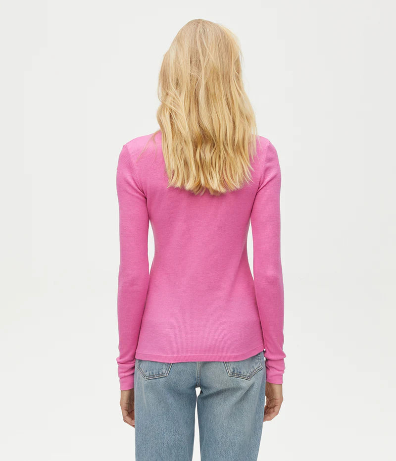 MICHAEL STARS Juliet Thermal Long Sleeve in Color: 