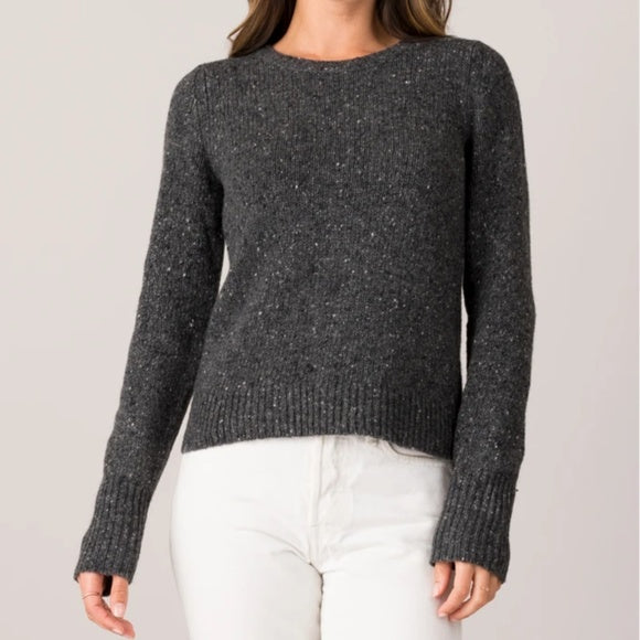 MARGARET O'LEARY Killian Pullover in Charcoal