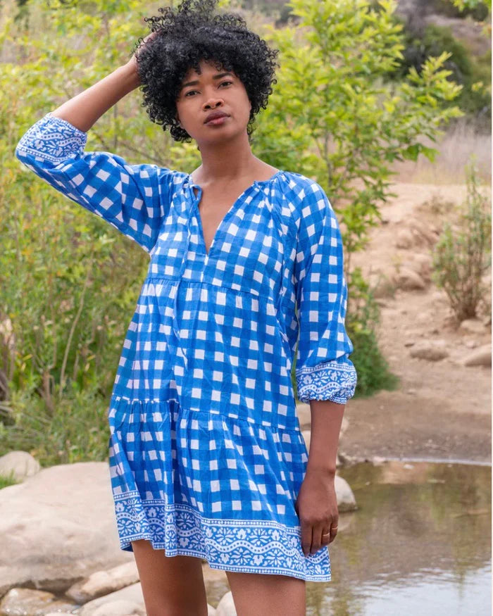 SZ Blockprints Priya Dress in Color: 